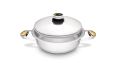 Patelnia Zepter Ura  o pojemności 3.0 litry, średnica 24 cm, wysokość 7.5 cm